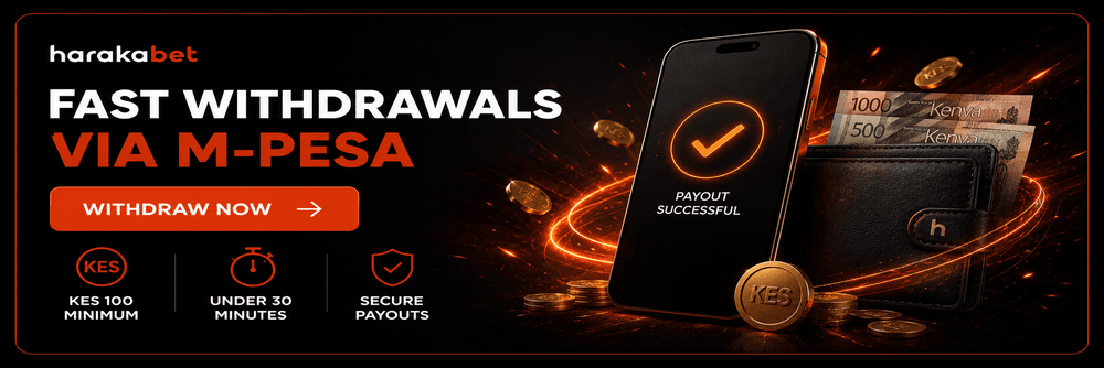 Harakabet withdrawal guide overview covering M-Pesa, bank and crypto payouts for Kenyan players